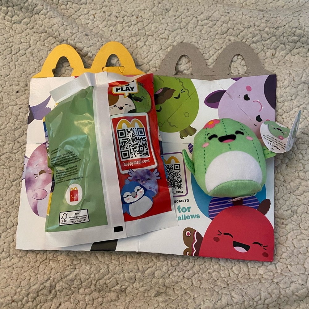 ‼️5/$25‼️ Squishmallow McDonalds “MARITZA” WITH BOX